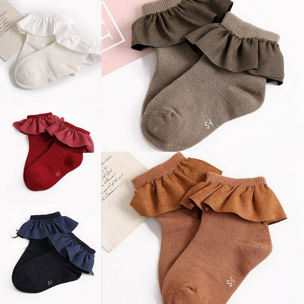 Baby Toddler Kids Girls Warm Tights Stockings Socks 100% Cotton