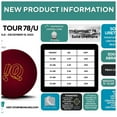 thumbnail image 3 of Storm IQ Tour 78/U Bowling Ball - Crimson, 3 of 4