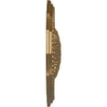 thumbnail image 4 of Ekena Millwork 16 7/8"W x 11 3/4"H x 1 1/2"P Oxford Ceiling Medallion, Hand-Painted Pale Gold, 4 of 5
