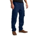 thumbnail image 3 of YouLoveIt Men's Stretch Casual Pants 6 Pocket Full Pants Relaxed Fit Cargo Pant Tactical Pant Hiking Jogger Classic Fit Multi Pockets for Work Outdoor, 3 of 4