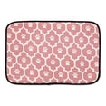 thumbnail image 1 of Design Imports CAMZ12980 Rose and Off White Lattice Paw Pet Mat, 1 of 4