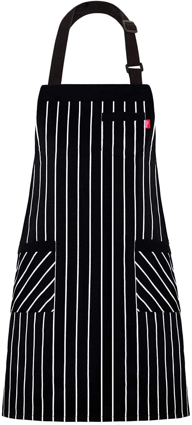Regular Navy/White Stripe Portwest S849NAR Waterproof Bib Apron Regular Navy/White Stripe Portwest S849NAR Waterproof Bib Apron