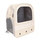 thumbnail image 4 of Mochila Para Gatos, Mochila Elástica Para Transportar Mascotas PU Resistente Al Desgaste Ventana Transparente De Gran Capacidad Para Ciclismo Para Acampar ANGGREK Pet Carrier Backpack, 4 of 8
