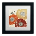 thumbnail image 2 of Trademark Fine Art "A Poppy's Touch III" Canvas Art by Daphne Brissonnet, White Matte, Black Frame, 2 of 4