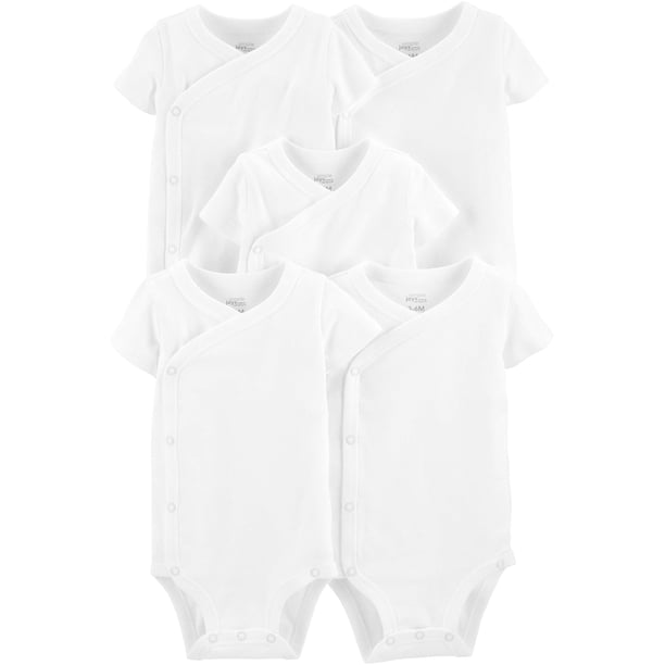 Body Simple Joys by Carter's Baby de manga corta, paquete de 5