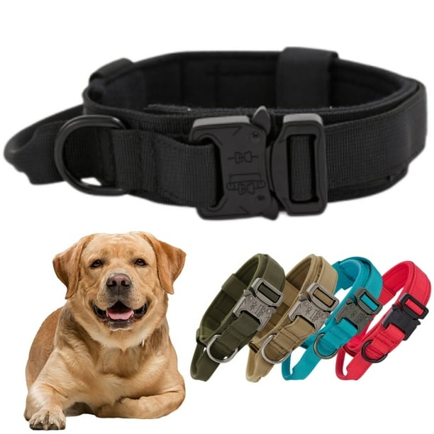 Durable Tactical Dog Collar Leash Military Heavy Duty For Medium Large Dogs Collars German Shepherd Walking Training Accessories Walmart