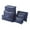 Navy Blue, variant on Dalrosia 6PCS Travel Packing Organizers Cubes, Clothes Storage Bags, Packing Cubes Compression, Luggage Suitcase Organizer Bags, Travel Bag Organizer Packing Bags for Luggage Organizers