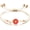 Red, variant on Daisy Flower Bracelet for Women Bohemian Handmade Adjustable Sunflower Elastic String Bracelet Jewelry for Party and Beach