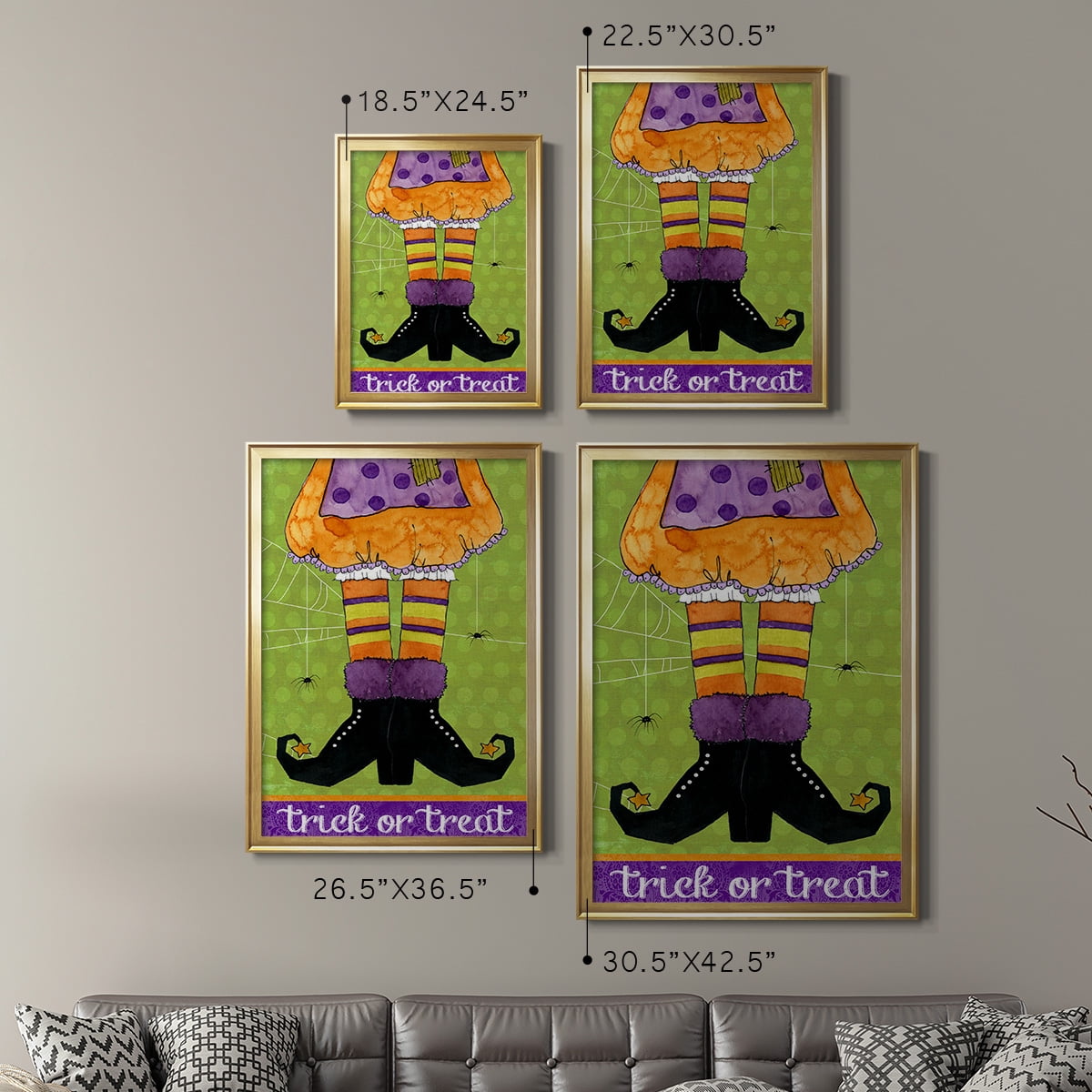 Trick or Treat Premium Classic Framed Print - Ready to Hang