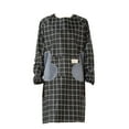 thumbnail image 2 of Long Sleeve Apron Household Kitchen Wipe Hands Waterproof Clothes Baking Smock, 2 of 10