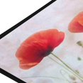 thumbnail image 4 of Dreamtimes Field Red Poppy Flower Kitchen Mats Washable Long Floor Runner Rug Non-Slip Fatigue Area Rugs Fashion Absorbent Doormat Cushioned for Farmhouse Home Bath Indoor Outdoor Decor 39"x20", 4 of 6