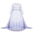 thumbnail image 1 of Vestido de princesa Frozen de Disney, coronación de Elsa, Vestidos de fiesta de cumpleaños para niños, disfraz de Reina de la nieve, disfraz de niñas, vestido de baile, ropa 3T 110CM Gao Jinjia LED, 1 of 2