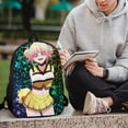 thumbnail image 6 of My Hero Academia Himiko Toga Printed Backpack 17 Inch Shoulder Backpack Lightweight High-capacity Casual Daypack Bookbag, 6 of 8