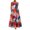 DT-Red, variant on DailyTrove Women's Striped Tiered Maxi Dress, Sleeveless, Casual Festival & Beach Wear, Lightweight Rayon Blend, Flowy Hem
