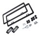 thumbnail image 1 of Kit de Reacondicionamiento de Lámpara de Matrícula de Vehículo Negro + 2 Uds Luces LED de Matrícula para E39 E82 E92 E93, 1 of 8