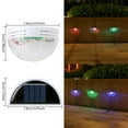 thumbnail image 1 of 2PCS Solar Wall Lamp Outdoor Patio Garden Yard Decoration Atmosphere Balcony Lights, 1 of 3