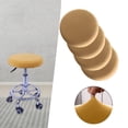 thumbnail image 4 of Coussin de Tabouret Rond Durable Doux Lavable pour Housse de Chaise Ronde 12-18 Pouces camel, 4 of 9