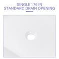 thumbnail image 5 of 24"x16"x5” White Ceramic Rectangular Vessel Countertop  Bathroom Sink, 5 of 9