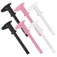 thumbnail image 4 of IFANLANDOR 6Pcs Eyebrow Rulers Plastic Measuring Calipers for Accurate Makeup Application, 4 of 7