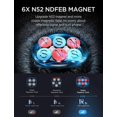 thumbnail image 2 of Magnetic Phone Holder for Cars [Super Magnet] Car Phone Holder Magnetic for Air Vent [Ultra Stable], Magnetic Phone Car Mount, 2 of 5