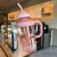 thumbnail image 3 of 1300ml Portable Straw Water Cup Sports Water Bottle Kettle D, 3 of 5