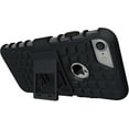 thumbnail image 2 of Nakedcellphone BLACK GRENADE GRIP RUGGED TPU SKIN HARD CASE COVER STAND FOR APPLE iPHONE 7/8, 2 of 10