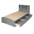 thumbnail image 3 of Better Home Products California 41 x 77" Wood Twin Captains Bed in Gray, 3 of 4
