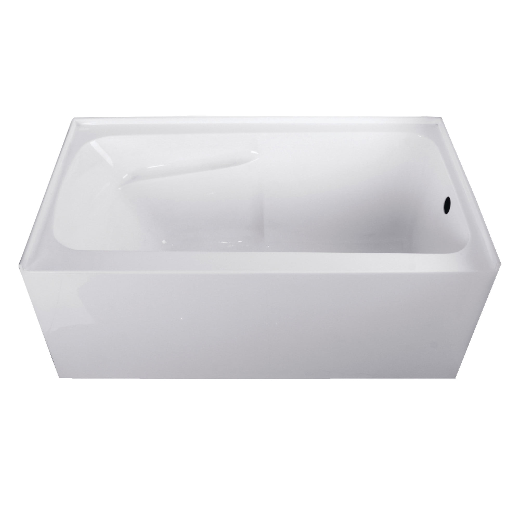 Aqua Eden VTAP543022L 54-Inch Acrylic Rectangular 3-Wall Alcove