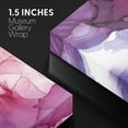 thumbnail image 4 of wall26 Canvas Print Wall Art Purple, Pink &amp; Blue Watercolor Smoke Collage Abstract Shapes Digital Art Modern Art Bohemian Colorful Multicolor Ultra for Living Room, Bedroom, Office - 24"x36&, 4 of 5
