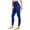 Blue, variant on BiZtdJrK Solid Yoga Leggings for Women Tummy Control Butt Lifting Workout Gym Pants Seamless Stretch High Waisted Leggings on sale or clearance Purple XL