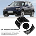 thumbnail image 4 of 6 Botones Multimedia Centrales de Diseño Independiente Exquisito y Cómodo Botón de Control Multimedia para Coche Cubierta de Botón de Perilla de Control para 1 3 5 6 Series Anggrek Otros, 4 of 8