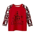 thumbnail image 3 of WRTFVZA Cozy Christmas Shirt for Girls, Flannel Holiday Top, Long Sleeve Blouse for Winter Vacation Outfits, 3 of 4