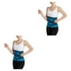 thumbnail image 3 of Entrenador de cintura Qarigey Corsé de entrenamiento Recortador de cuerpo Equipo de gimnasio Azul XXL, 3 of 6