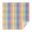 Colorful Striped Checkered, variant on Brown Beige Green and Red Checkered Pattern Square Tablecloth,Waterproof Square Table Cover,Wipeable Spillproof Washable Table Cover for Home Kitchen Party Decor 42"X42"(107x107cm)