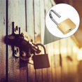 thumbnail image 4 of 12 Pack Mini Padlock Small Padlock Solid Brass Locks with 3 Key for Luggage Lock,Backpack,Gym Locker, 4 of 5