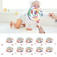 thumbnail image 4 of JUEGO DE PANDERETA Para Niños, Set de Pandereta Colorido, No es fácil de Dañar Más Seguro para Usar para la Educación de la educación infantil para niños iluminación de la música regalos regalos, 4 of 7