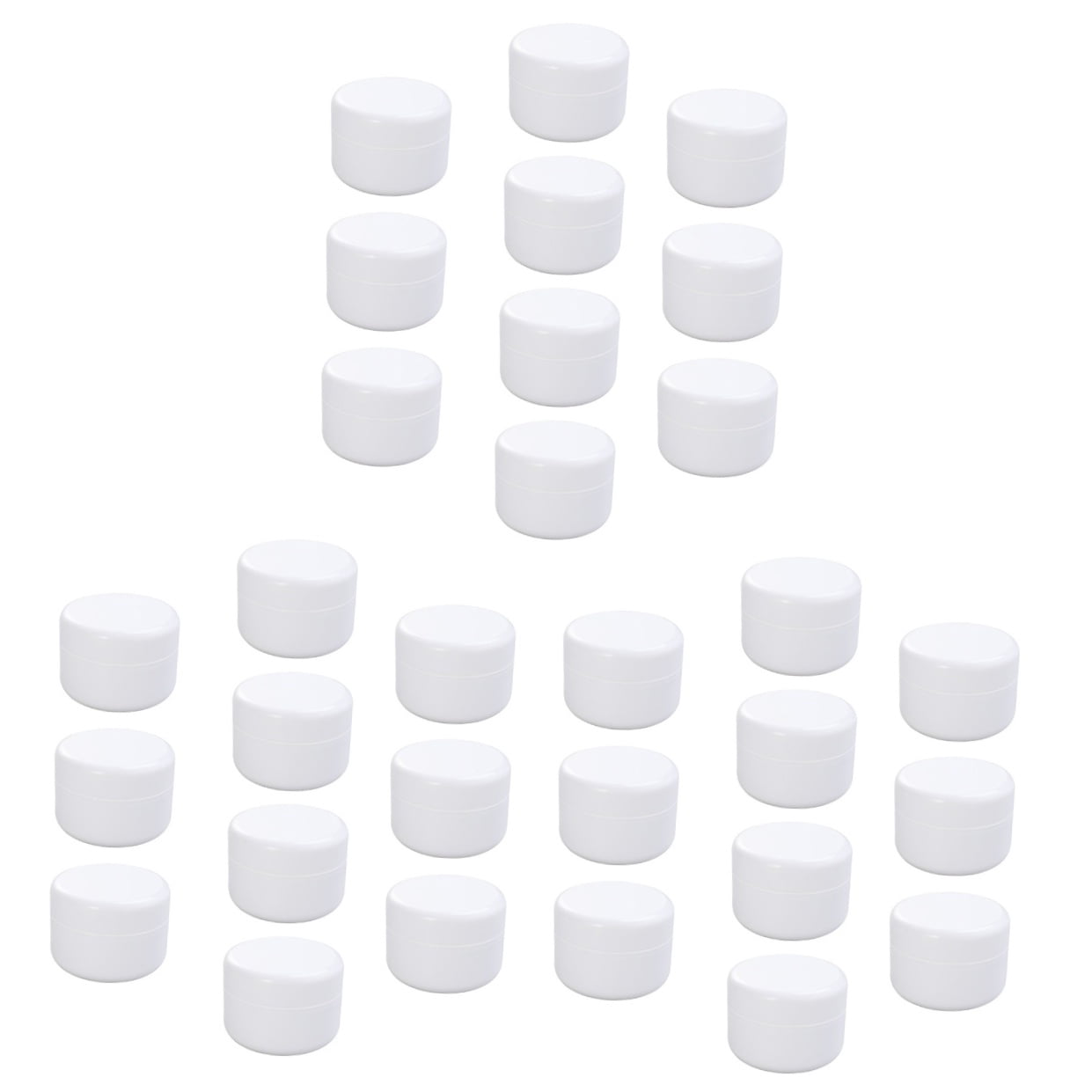 3 Count Toiletries Packing Box Travel Size Cosmetic Containers Creams Storage
