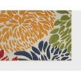thumbnail image 6 of Loomaknoti Fortune Jasperzi 8' x 10' Ivory Floral Indoor/Outdoor Area Rug, 6 of 6