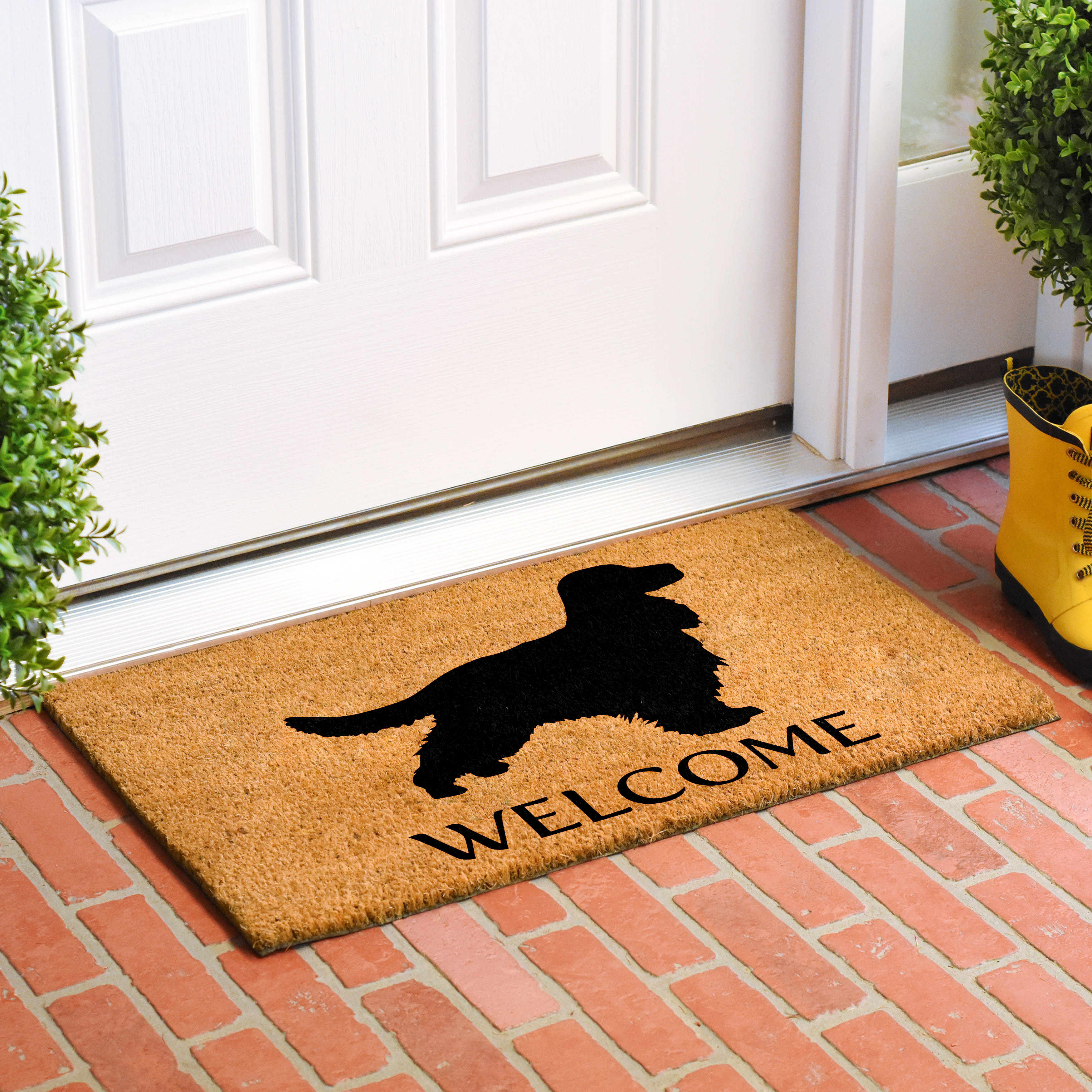 Calloway Mills Coir Spaniel-Cocker Doormat 17" x 29"
