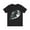 Black, variant on Dynamic Football Player Silhouette T-Shirt