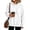 AS19_White, variant on Resicozy Basic Oversized Hoodies for Women Solid Color Hooded Sweatshirt Baggy Plain Pullover Loose Fit Tops with Pockets Light Blue L
