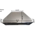 thumbnail image 3 of Z Line 695-28 Deep Stainless Steel Range Hood Insert, 28-Inch, 3 of 6