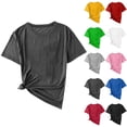 thumbnail image 1 of Fanxing Mens T Shirts Clearance Gray Athletic Fit Workout Shirts M, 1 of 6