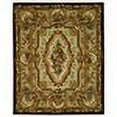 thumbnail image 2 of Gold Floral Wool Rug (2 ft. 6 in. x 8 ft. Runner), 2 of 3