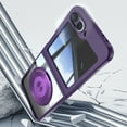 thumbnail image 7 of ELEHOLD Case for Samsung Galaxy Z Flip 7, 360° Rotating Magnetic Stand Phone Case,Darkpurple, 7 of 7
