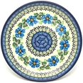 thumbnail image 1 of Polish Pottery Plate - Salad/Dessert (7 3/4") - Morning Glory, 1 of 4