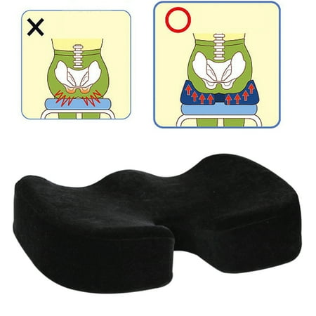 Coccyx Orthopedic Memory Foam Seat Cushion Offic Chair Car Seat
