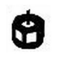 thumbnail image 1 of Meyer Snow Plow Mount Hardware 20309 Locknut 5/8-11; Zinc; Single, 1 of 2