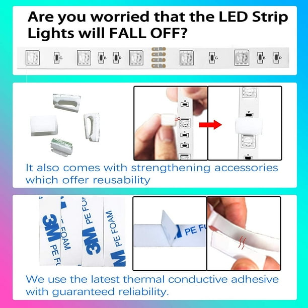 Cozylady Alexa LED Strip Lights 65.6FT WiFi LED Light Strips