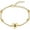 Gold, variant on Pet Paw Urn Bracelet for Ashes Adjustable Heart Cremation Bracelet for Pets Ashes Stainless Steel Dog Cat Cremation Jewelry Memorial Keepsake Bangle